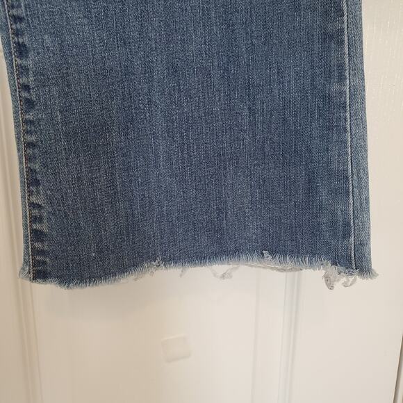 Gap Jeans Womens Size 10/30 Blue 1969 Bootcut Raw Hem - Picture 5 of 11